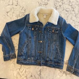 Sherpa & denim jackets Size